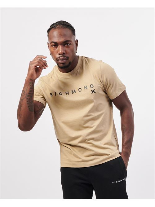 T-shirt col rond basique Richmond X pour homme RICHMOND X | UMA24143TSCHINCHILLA